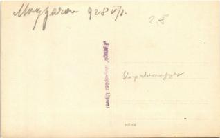 1928 Budapest IV. Káposztásmegyer, lóverseny. Faragó fényképész Újpest, photo