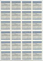 Budapest 2000. "Reanal Finomvegyszergyár Részvénytársaság" névre szóló törzsrészvénye 10.0...