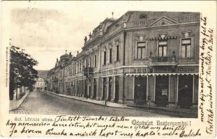 1908 Esztergom, Szt. Lőrinc utca, Korona szálloda