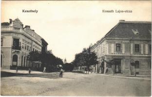 Keszthely, Kossuth Lajos utca, Balaton Múzeum, gyógyszertár, Hungária szálloda