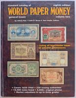 Standard Catalog of World Paper Money 1650-1960. 8th Edition. Krause Publications, 1996. Használt állapotban