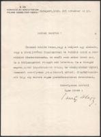 cca 1930-1940 dr. Tornai Várady Dénes aljegyző kb 10 db kinevezési és egyéb okmány