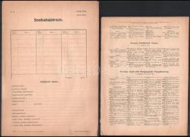 cca 1930-1940 dr. Tornai Várady Dénes aljegyző kb 10 db kinevezési és egyéb okmány