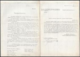 Törő József: Antifasiszták szövetsége számára írt beszámolója, visszaemlékezése háborús eseményekről...