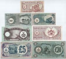 Biafra 1967. 5Sh + 1P + 1968-1969. 5Sh + 10Sh + 1P + 1968-1970. 5P + 1969. 10P T:I-III
Biafra 1967....