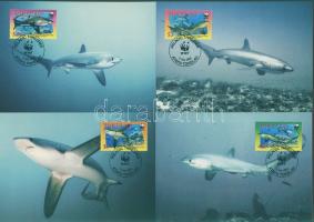 2002 WWF Cápa CM Mi 322-325