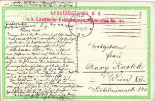 1916 Armeekommandant G.d.K. Karl Freiherr v. Pflanzer-Baltin. Offizielle Karte für Rotes Kreuz, Krie...