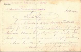 1917 Heut' geh I ins Kino / WWI Austro-Hungarian K.u.K. military art postcard, humour. artist s...