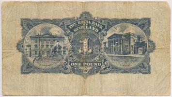 Skócia / The Royal Bank of Scotland 1958. 1P Szign.: W.R.B. Ballantyne T:III- bal felső sarokban kis...