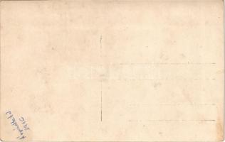 1916 Pécs, Árpádtető, ünnepség, muzsikus cigányok. photo (fl)