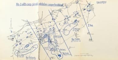 1925-1935 11 db Harcászati feladatok füzet mellékletekkel + Ferjentsik Ottó: A részletcselekmények k...