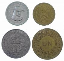 Peru 1951-1981. 1S-10S (4xklf) T:2-3
Peru 1951-1981. 1 Sol - 10 Soles (4xdiff) C:XF-F