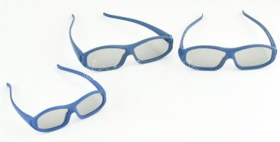 3 db 3D szemüveg.
