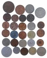 Ausztria 1851-1952. 28xklf érme, közte 1925. 1Sch Ag T:vegyes Austria 1851-1952. 28xdiff coins within 1925. 1 Schilling Ag C:mixed