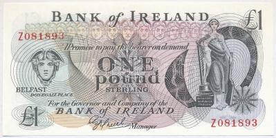Észak-Írország 1977. 1P pótkiadás Z 081893 T:I Northern Ireland 1977. 1 Pound replacement note Z 081893 C:UNC Krause 61.b