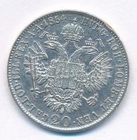 Ausztria 1854A 20kr Ag "Ferenc József" T:2,2- ph.
Austria 1854A 20 Kreuzer Ag "Franz...