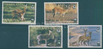 2001 WWF Antilopok sor+kisív Mi 702-705