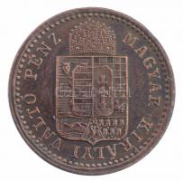 1891KB 1kr Cu "Fiume-címer" T:2
Adamo M4.1