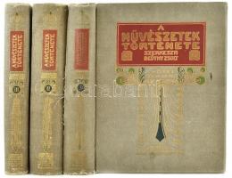 A művészetek története a legrégebbi időktől a XIX. század végéig. I-III. kötet. Szerk.: Beöthy Zsolt. I. kötet: Ókor. II. kötet: Középkor. III. kötet: Új-kor. Bp.,1906-1912, Lampel R. (Wodianer F. és Fiai), XI+556 p.+ XXIX t.; VIII+614 p.+L+1 t. (Kronólogiai tábla.); 6+450 p.+I-XXXIII+XVIIIa. t. Első kiadás. Színes és fekete-fehér szövegközti rajzokkal, fotókkal, kihajtható melléklettel illusztrált kötetek. Kiadói szecessziós aranyozott, festett egészvászon díszkötésben, kopott, kissé foltos borítókkal, az I. kötet gerince sérült.