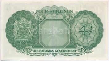 Bahamák 1953. 4Sh "A/2 425991" T:III szép papír
Bahamas 1953. 4 Shillings "A/2 42599...