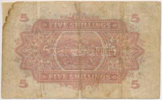 Brit Kelet-Afrika 1941. 5Sh "V/5 68546" T:III- restaurált
British East Africa 1941. 5 Shi...