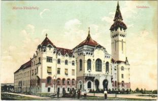 1911 Marosvásárhely, Targu Mures; Városháza. Márványi Arthur kiadása / town hall (fl)