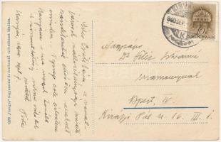 1940 Tiszakanyár, Községháza, Hangya szövetkezet üzlete és saját kiadása