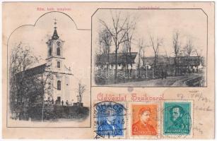 1907 Szakcs, Római katolikus templom, Palánk részlet (r)