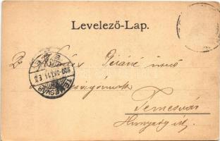 1900 Szomolnok, Schmölnitz, Smolník; Pécs-akna, Uhornai tó, M. k. dohánygyár. J. Ritter kiadása / mi...