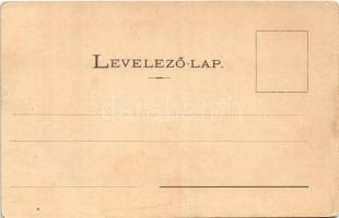 Hódmezővásárhely, Református templom és bérház. Jaeger Nándor kiadása (EK)