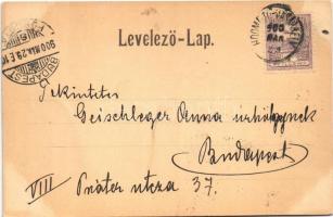 1900 Hódmezővásárhely, M. kir. földműves iskola, a vásárhelyi népéletből. Grossmann Benedek kiadása ...