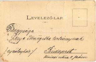 Hódmezővásárhely, Belvárosi református új templom. Jaeger Nándor kiadása (fa)