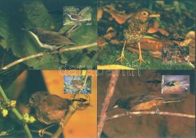 2001 WWF Énekesmadarak FDC Mi 1142-1145