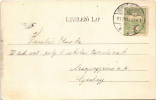 1907 Hódmezővásárhely, Halászkunyhó Körtvélyesnél. Grossmann Benedek utóda kiadása. Várady akad. fes...