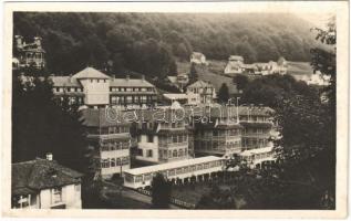 1944 Szováta-gyógyfürdő, Baile Sovata; Fő út szállókkal / main street with hotels
