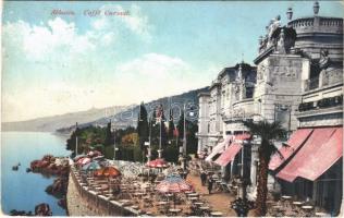 1912 Abbazia, Opatija; Caffé Cursaal / cafe spa