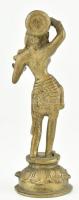 Indiai szobor, réz, m: 14 cm