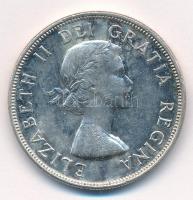 Kanada 1953. 1$ Ag II. Erzsébet T:1-,2 Canada 1953. 1 Dollar Ag Elizabeth II C:AU,XF Krause KM#54