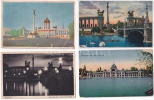 12 db VEGYES képeslap vegyes minőségben: Budapest, katonai / 12 mixed postcards in mixed quality: Budapest, military