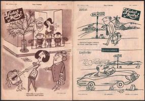 1965 A Ludas Matyi 10 lapszáma, helyenként kissé foltos lapokkal