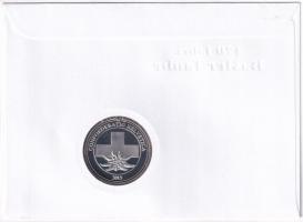 Svájc 2015. "170 éves a Basel-i Galamb" részben multicolor Cu-Ni emlékérem, felbélyegzett ...