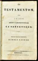 2 db Kőszegen kiadott Biblia: Szent Biblia, azaz Istennek Ú és Új Testamentomában foglaltatott egész...