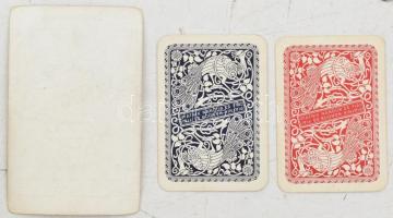 3 pakli kártya, sérült, (Magyar történelmi kártya, 2 pakli francia kártya Piatnik Nándor és Fiai kia...