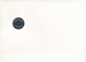 Franciaország 1988. 1Fr Ni "Charles de Gaulle" érmés borítékban bélyeggel, bélyegzéssel T:...