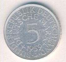 NSZK 1959D 5M Ag T:3