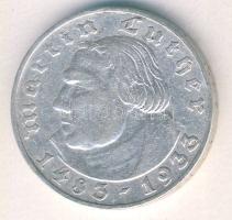 Német 3. Birodalom 1933A 2RM Ag T:3+