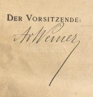 1891 Berlin, Die Jury der International Kunst-Ausstellung zu Berlin 1891 hat Herrn Josef Róna. Für s...