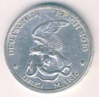 Német Birodalom/Császárság/Poroszország 1913. 3M Ag "100 éves évforduló..." T:2-