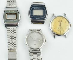 Vegyes óratétel. (Favorit, Certina, Titan, Casio, stb. )