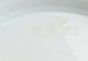 Herendi Levese tál porcelán , fehér mázas, jelzett, hibátlan, kopott. 34x21x22 cm
